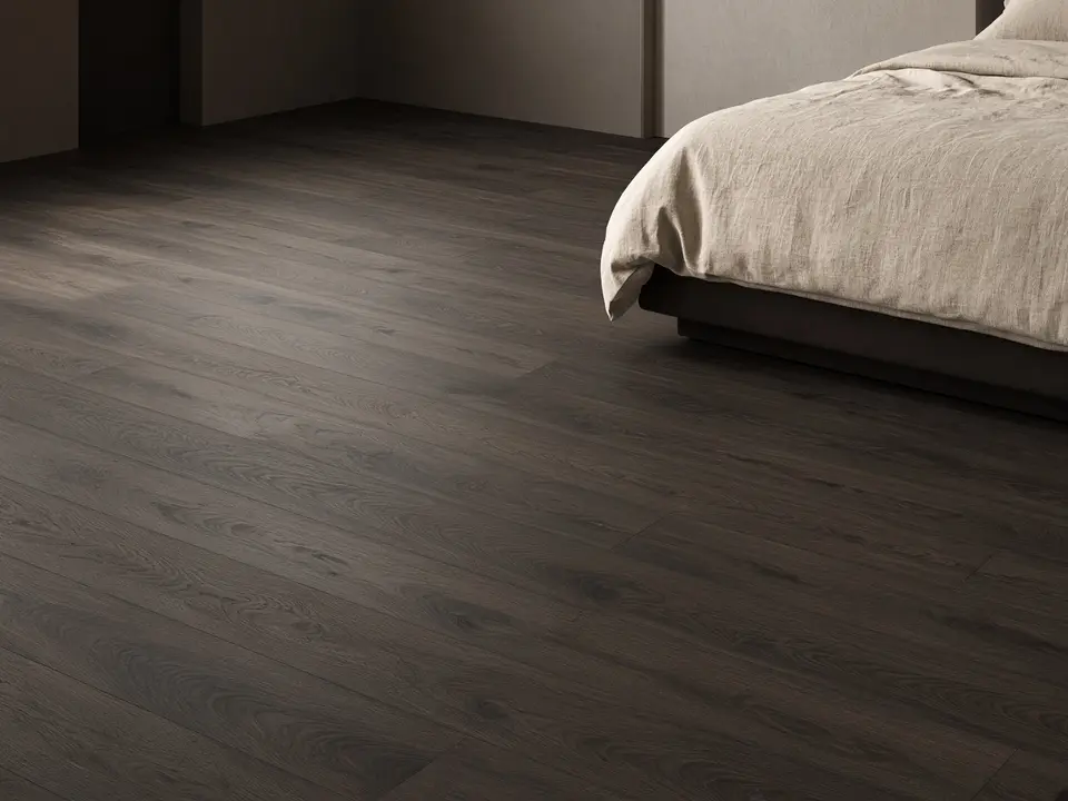 Smoked Oak – wood look GVT tile